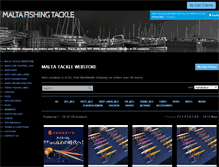 Tablet Screenshot of maltatackle.com